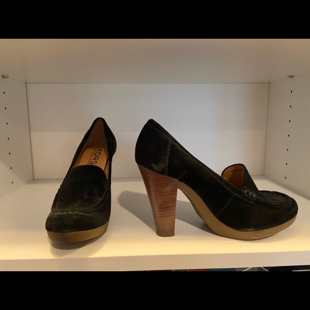 KORS Michael Kors Suede Heel